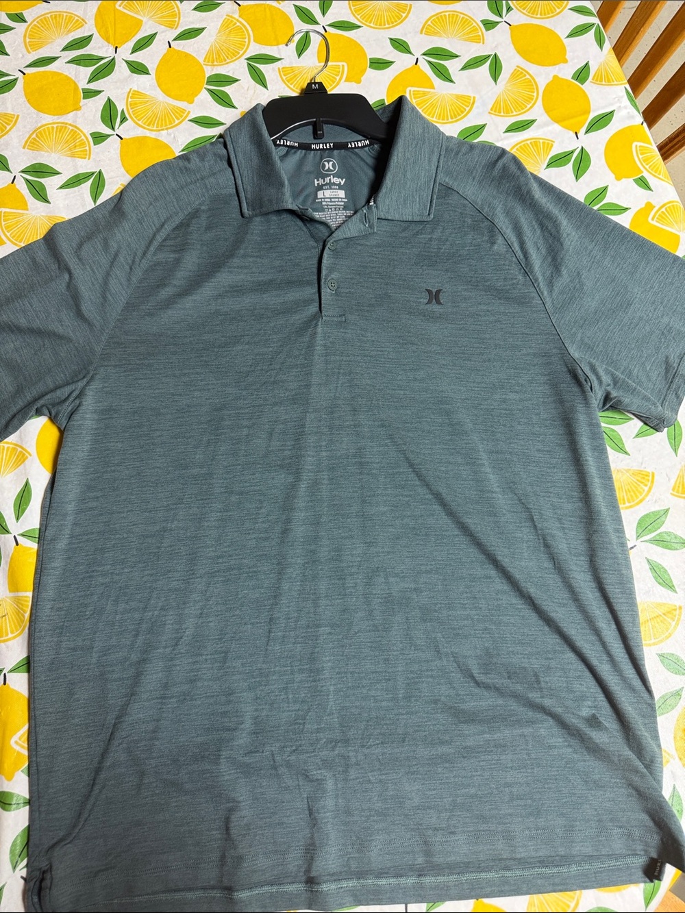 Hurley Men's Performance Polo in Heathered Slate
